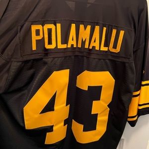 Polamalu Steelers authentic 75th season jersey